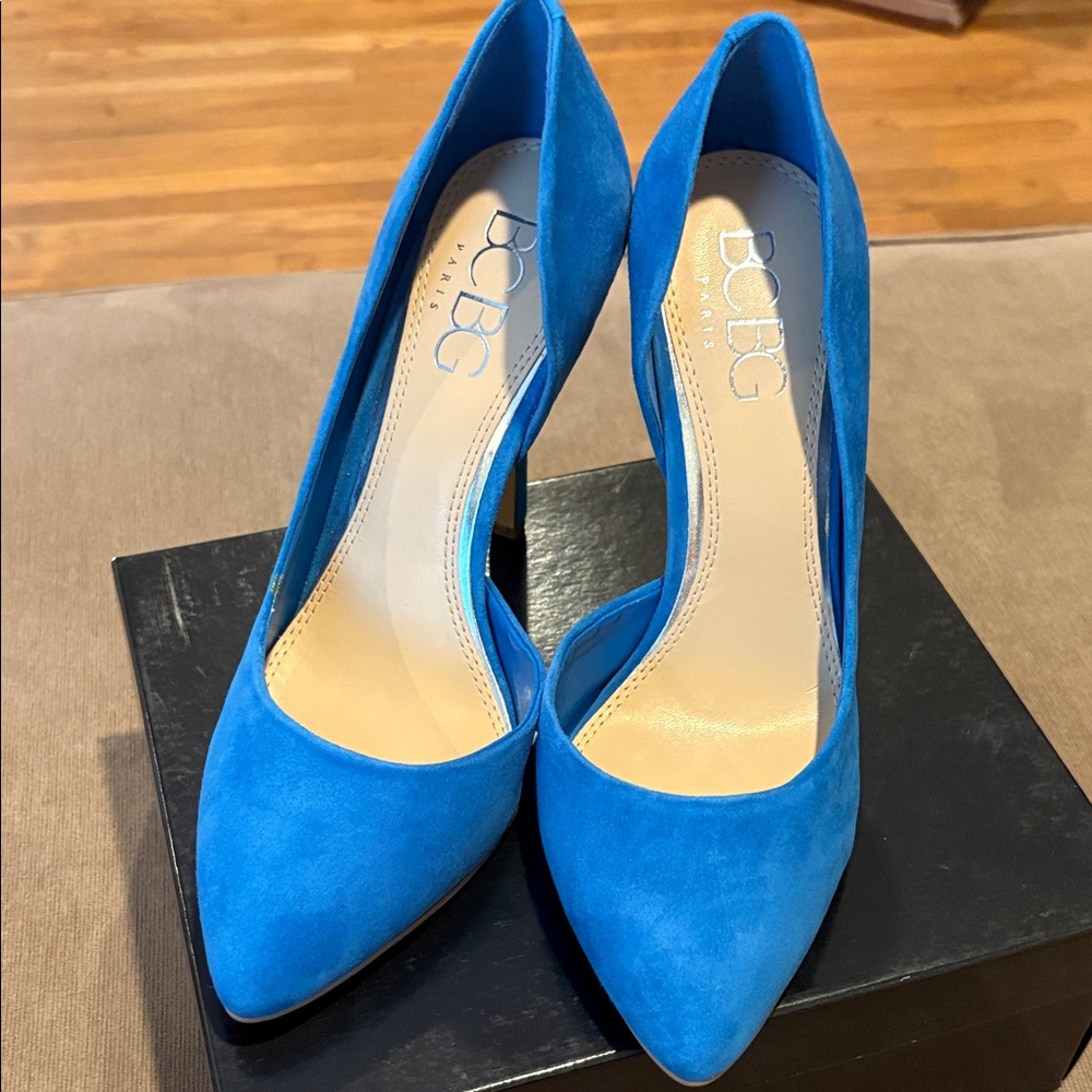 BCBG Vibrant Blue Heels